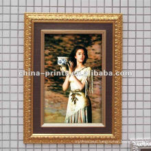 Shabby Wooden frame of canvas prints